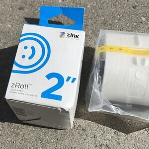 ZINK zRoll 2-inch Adhesive-backed Paper 1 roll of cleaner tape